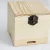 Import Mini small natural wooden storage box custom made jewely gift packaging box from China