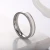 Import Minimalism Black White Epoxy Stainless Steel Rings For Couple from China