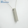 Minimalist Concrete Bar Necklace Gift And Jewelry
