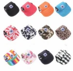 Mix design all seasons dog baseball hat ear dog hat pet hat accessories