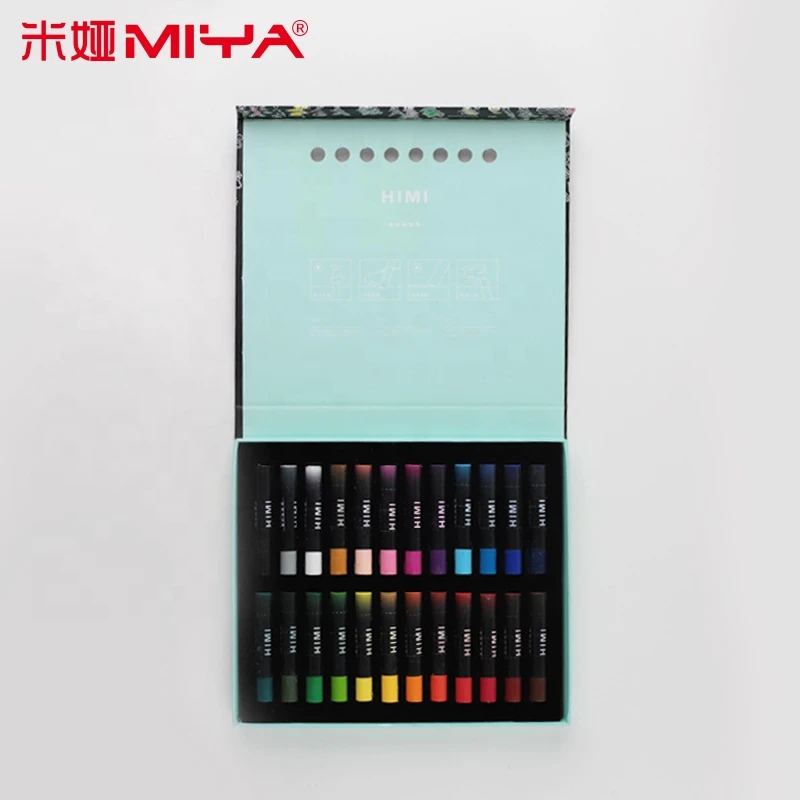 MIYA 36 Color Oil Pastel Colour Set, Artist HIMI Oil Pastel for Gallery