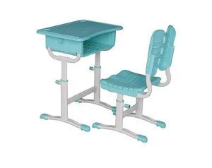 modern design school furniture desk and chair/single classroom furniture