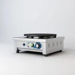 Modern double plate crepe maker pancake maker tortilla roti maker machine