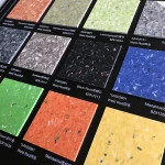 Modern Style Building Material Black Wood Floor Spc Wood Series Spc Plastic Flooring For Home