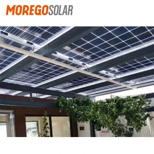 Moregosolar on-grid solar system 10KW 20KW 30KW 50KW 100KW portable solar generator solar power system home Solar Roof Project