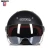 Import Motorcycle  Black German Half Face Helmet Chopper Cruiser Bike scooter helmet in size M L XL with clear visor from China