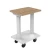 Import Movable Height Adjustable Hospital Food Over Bed Table With Wheel from China