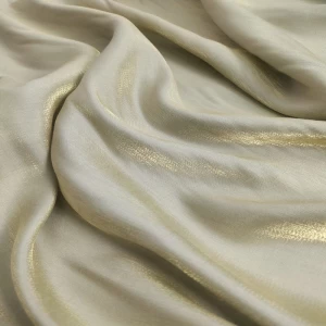 Multi Colors 70% Polyester 30% Cotton Wight 150cm Gilding Satin Fabric for Bridal SA0022-19