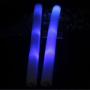 Multicolor LED foam flash stick with 3 model flashing