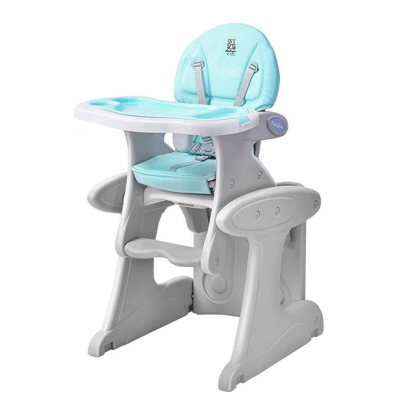 Multifunctional modern safty plastic baby bouncer feeding 3 in 1 baby high chair