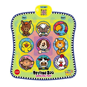 Music Dance Mat Dancing Pad Playmat Indoor Kids Baby Quantity Party Oem Box Pcs Trial Color Package Animal