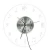 Import Musical Notes Acrylic Wall Clock Colorful LED Lighting Music Theme Decorative Wall Clocks 3D Watch 7Color Changing from China