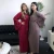 Import Muslim Wrinkled Pencil Skirt Pliss Maxi Dress Trumpet Sleeve Abaya Long Robes Tunic Middle East Ramadan Arab Islamic Clothing from China
