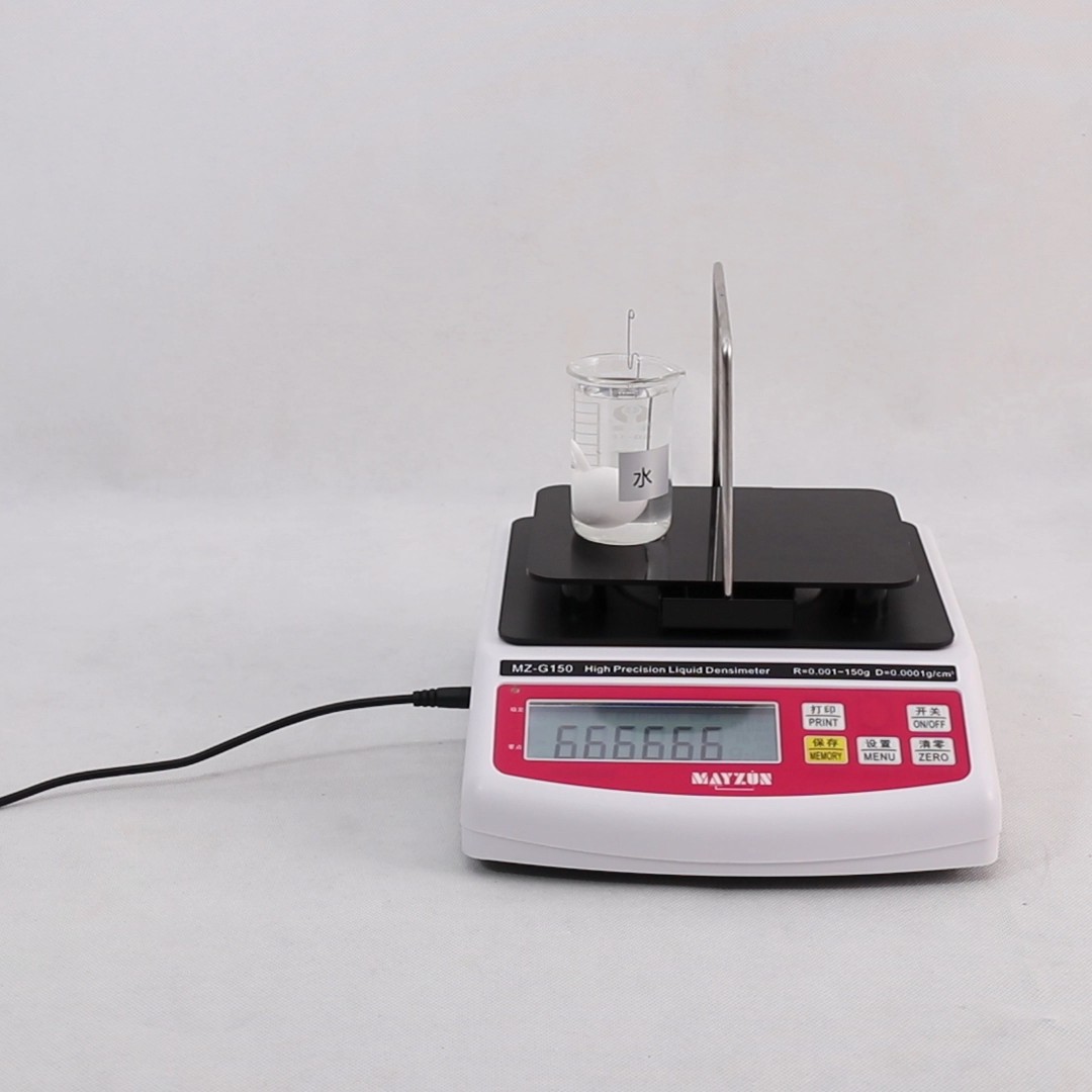MZ-G300 Liquids Density Tester , Electrolyte Hydrometer , Potassium Hydroxide Densimeter
