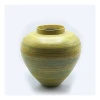 Natural bamboo lacquer vase/ bamboo wooden vase for home decoration