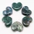 Import Natural Crystal Healing Stones Folk Crafts Moss Agate  Heart from China