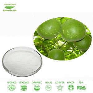 Natural Sweetener Organic Mogroside V Monk Fruit Extract, Luo Han Guo Extract