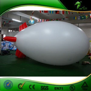 New 6m Inflatable PVC Blimp / Airship / Airplane / Helium Balloon / Advertising inflatables
