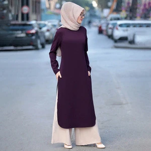 New Arrival Arabic Muslim Islamic Clothing Women Abaya Jilbab Wear Dress Pants Set