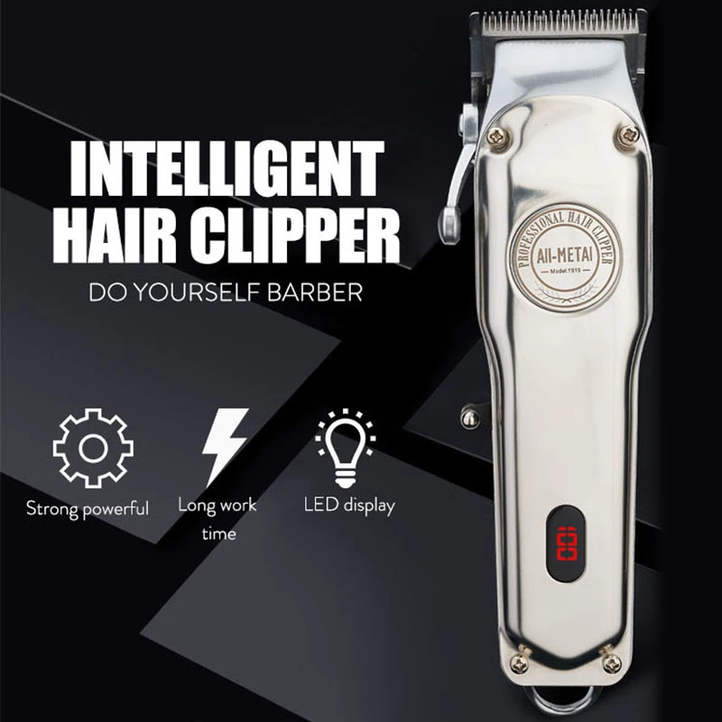 New arrival Hair Trimmer Rechargeable electric hair clipper ,cordless hair clippers