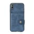 Import New Arrival PU Material Mobile Phone Slot Case  With D ring Hand Strap Magnet Card Pocket Holder Stock from China