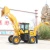 Import New Backhoe Loader 4x4 Compact Tractor with Loader and Backhoe Price from China