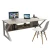 Import new design 2021 office working solid wood computer desk top computers study table from China