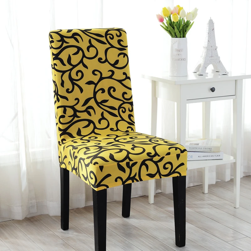 New Design Chair Covers Spandex Dining Elastic Chair Cover for Chair