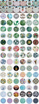New design customized microfiber circle printing round beach towel