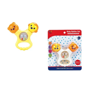 New design High Quality Newborn Gift Set Toy Friendly Baby Rattle