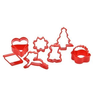 New design plastic animal shape mould cookie cutter mold for kids
