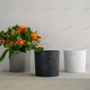 New Design Porcelain Flower Pots Decorative Matte Ceramic Pot
