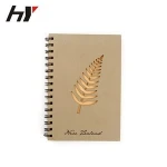 New design School hollow cover spiral craft paper journal notebook 2019