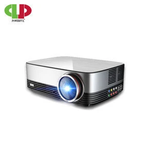 New Design smart Full HD home theatre projector android 7.1 RJ45 outdoor projector