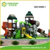 New design Tree house series Outdoor Playground Equipment With Spiral Tube Slide