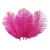 Import New Fashion 20-25cm Ostrich Feathers Pink for DIY Wedding Decorations from China