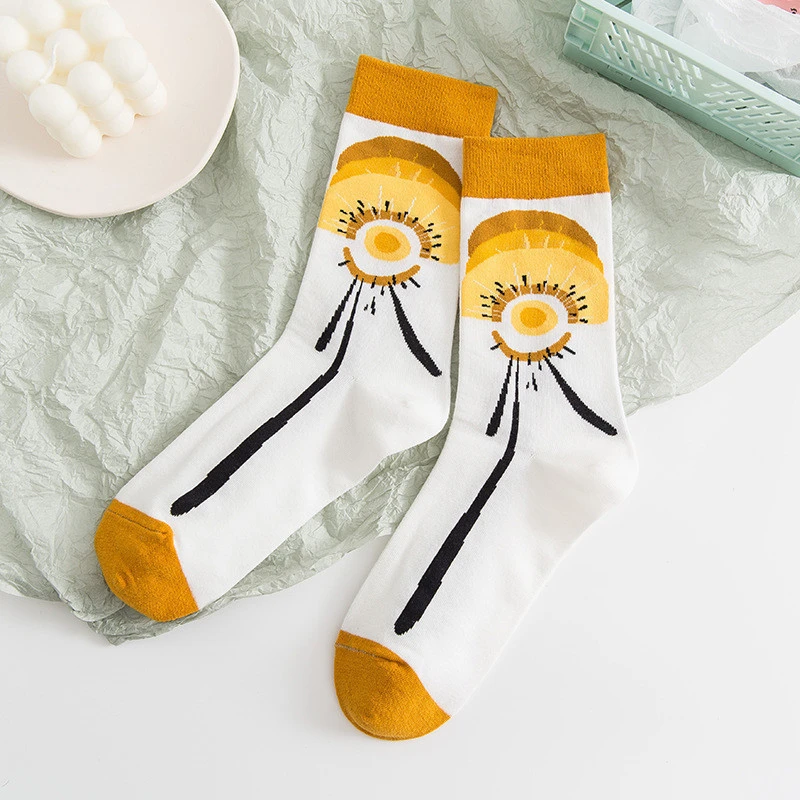 New fashion Fresh socks peach strawberry tomato women&#x27;s socks