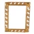 Import New gold square designer double sided plastic picture frame from China