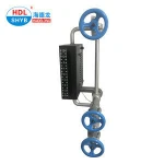 New Model Boilers tank level indicator lever measurement