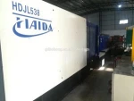 New plastic injection molding machine 538ton with servo motor for toys and other plastic products making