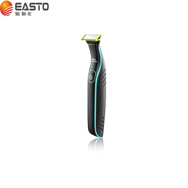 New Pubic Hair Shaver for Bead and Back Hair Men Use Electric E-blade sahver