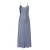 Import New Sexy Nightgown Ladies Satin  Dress Long Section Thin Strap Stain Robe summer nightdress sleepwear from China