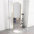 Import New simple modern bedroom home marble wearing mirror iron floor standing dress up hanging clothes bag hat rack from China