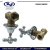 Import New style brass nature color rubber seal brass stop valve from China