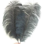 New style customized 14-16 Inch 35-40cm decorative ostrich feather cheap DIY jewelry accessories wedding decorations