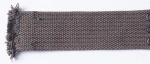 New Style Factory Double D shape rings fashion polyester dress fabric belt