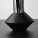 New style metal vase stainless steel metal flower vase with resin in home