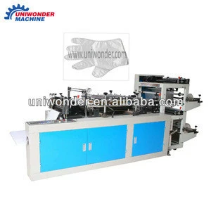 New to double-layer disposable gloves making machine