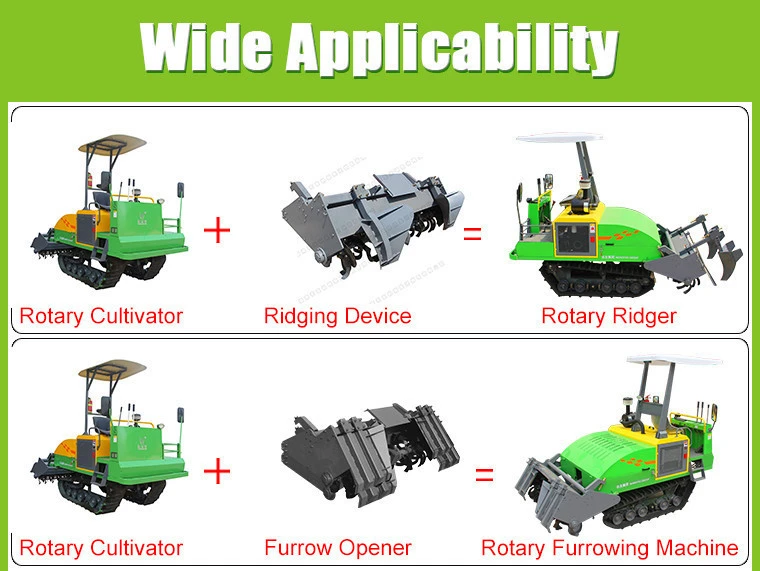 New Type Professional Power Rotary Tiller Cultivator Hot Sale Rotary Tiller Farm Cultivator