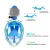 Import Newest Children Full Face Diving Mask Kids Swim Mask Snorkeling Mask made from from China